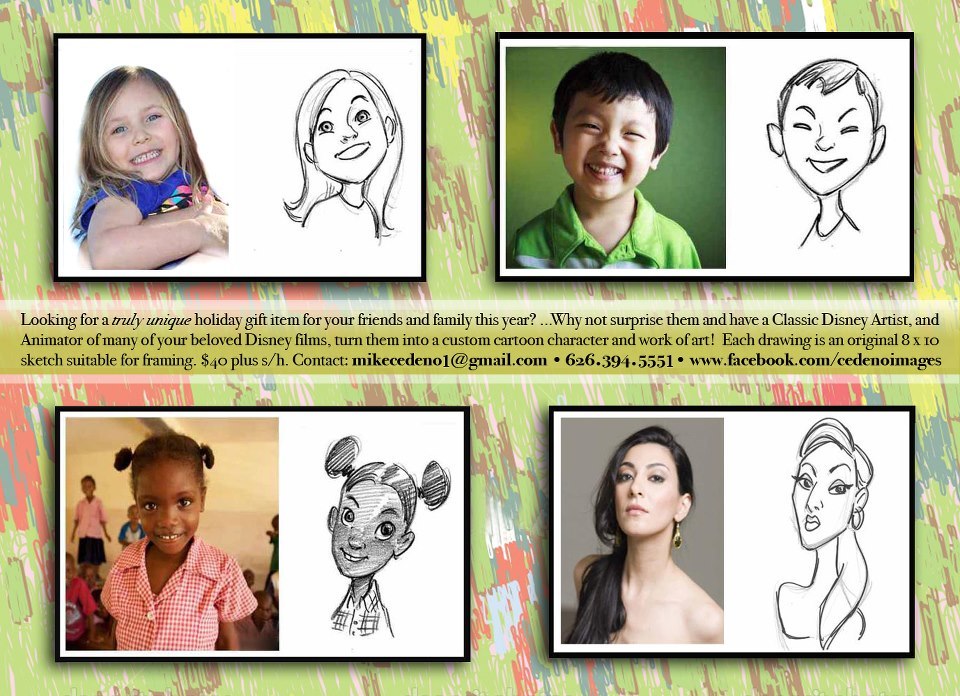 Mike Draws Disney images of you!